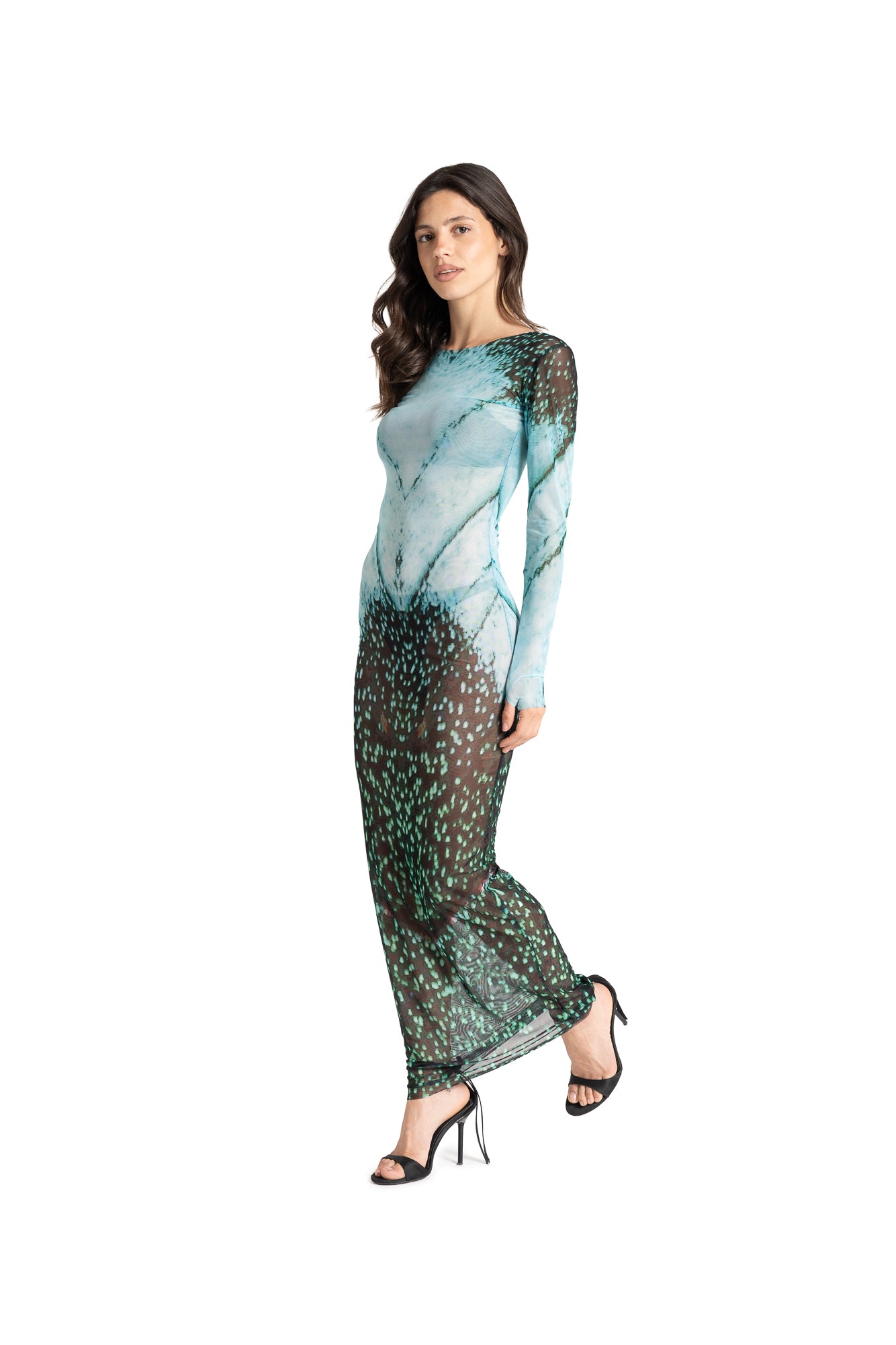 COCO dress BUTTERFLY print
