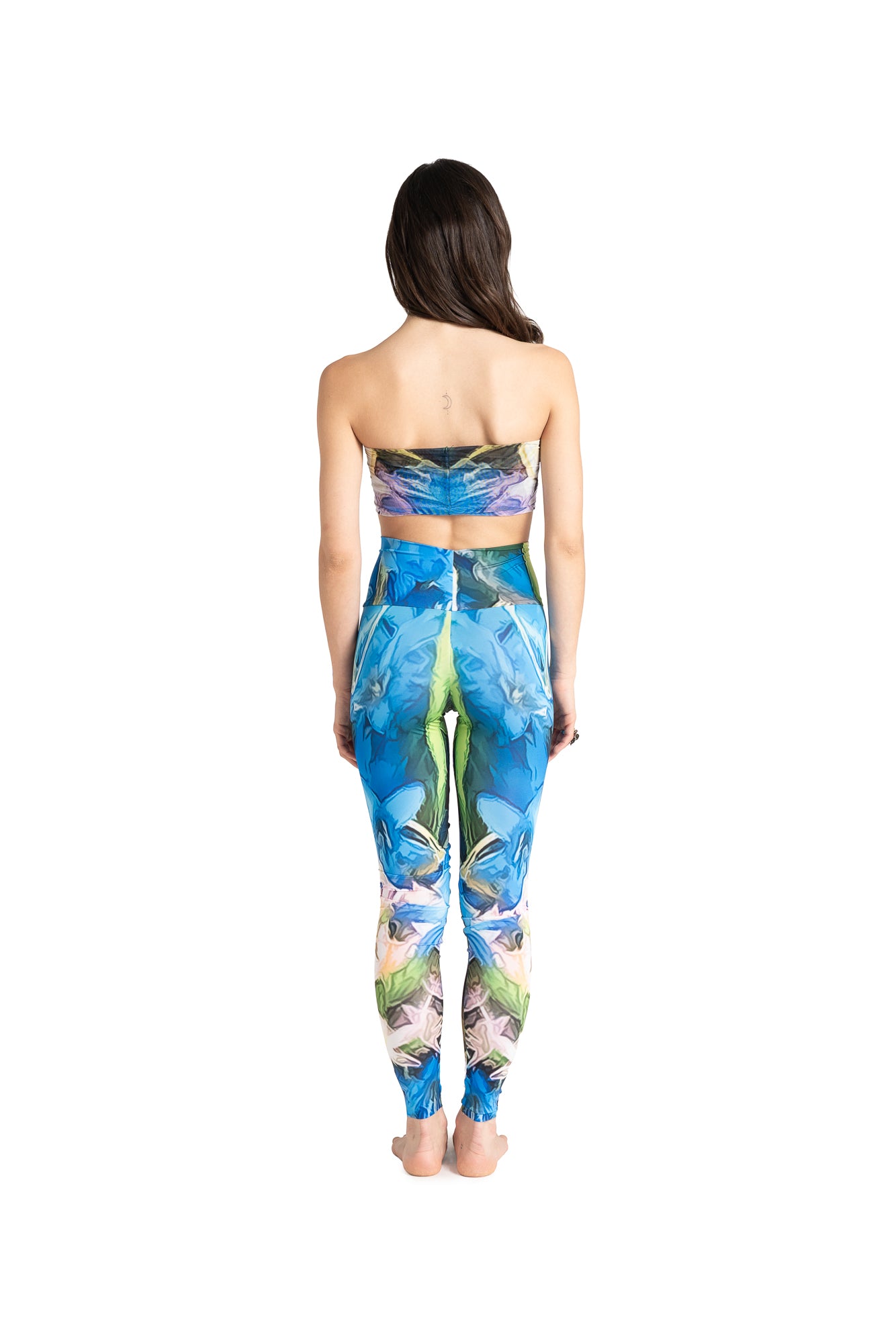 Printed leggings FLOWER