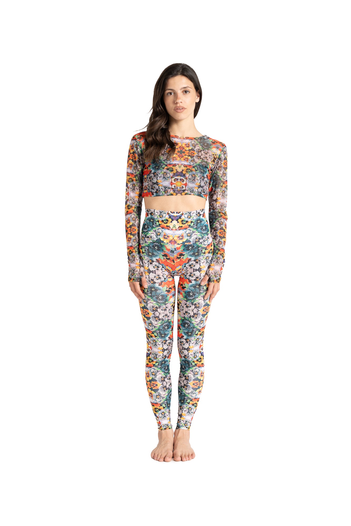 MARTA FLOWER printed leggings