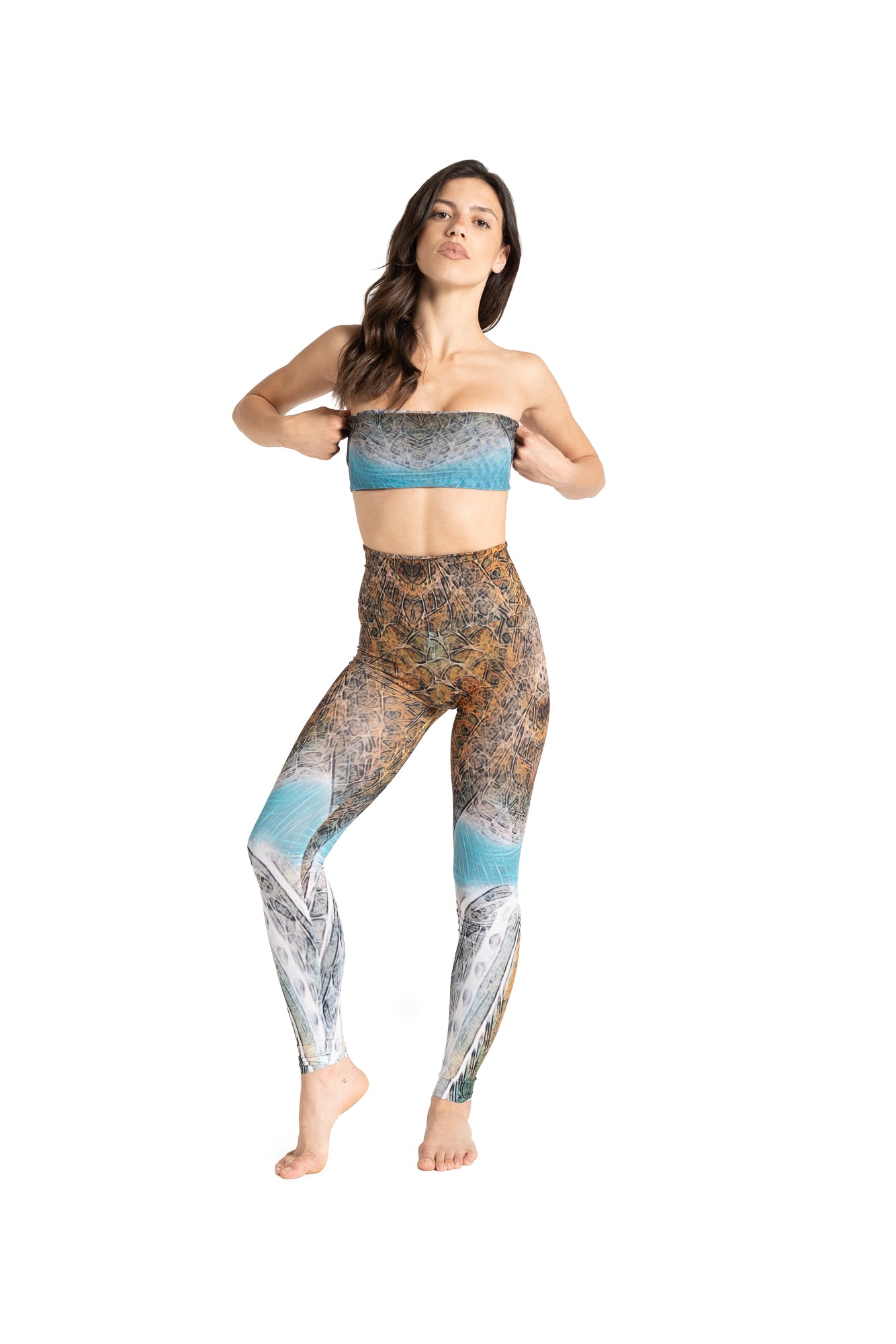 CROCODILE print leggings