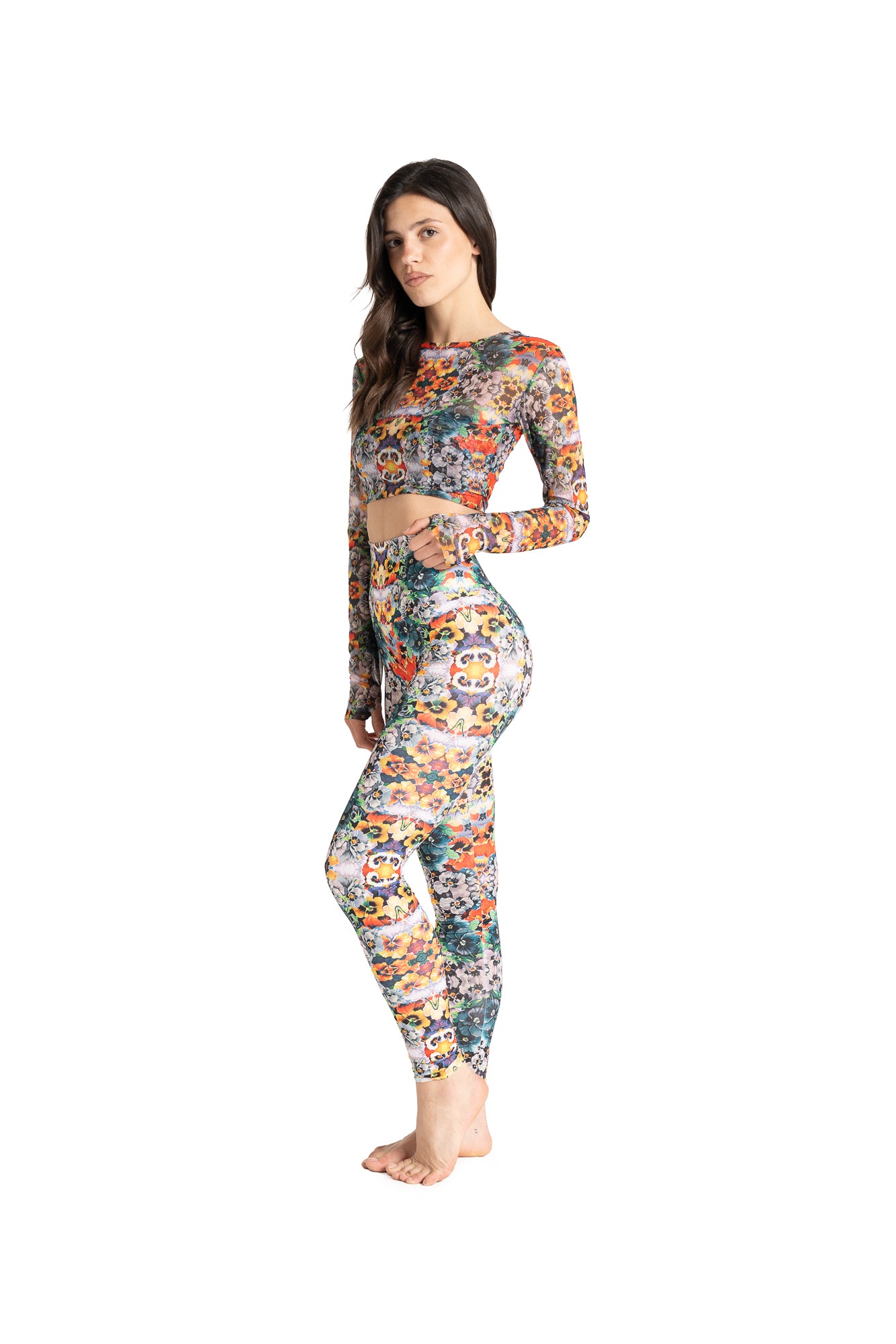 MARTA FLOWER printed leggings